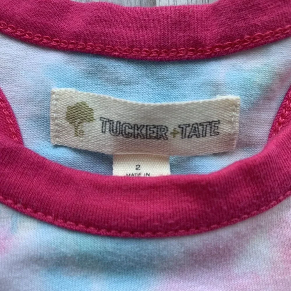 Tucker & Tate Cotton Candy Tie Dye Dress